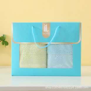 Factory Wholesale Cotton Towel Gift Box Company Souvenir Thickeneded Absorbent Face Wash Towel Wedding Return Gift Towel