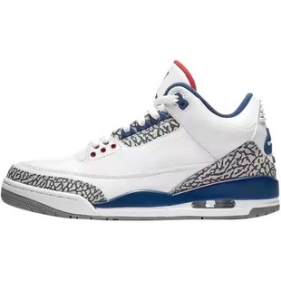 Tutian Shoes High Edition AJ3 Fujiwара Northcard Blue Flame Bird Джо 3 воздушные подушки для мужчин и женщин