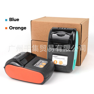 Портативный термопринтер 58 мм Bluetooth Meituan Takeaway Мини ручной чековый принтер Foreign Trade Edition