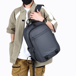 New Backpack Men's Large Capacity Casual Backpack Multi-functional Travel Computer Bag Cross-border College Student Schoolbag