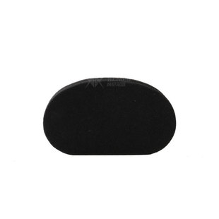 Cross-border hot-selling car tire wax Brush arc waxing polishing sponge brush replaceable sponge durable not easy to rot