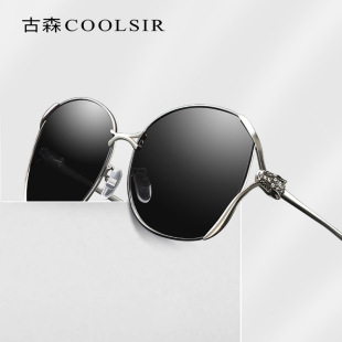 Sunglasses Women's Metal Polarized Sunglasses Driving Anti-Glare UV Protection 6092 Adult Polarized Sunglasses