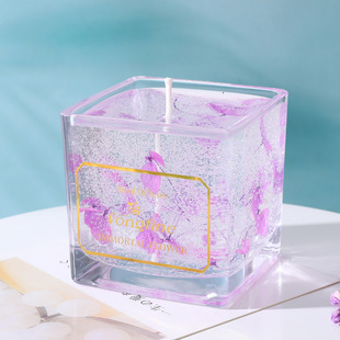 New aromatherapy jelly candle home indoor bedroom incense romantic fragrance gift box factory wholesale