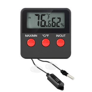 Factory Direct supply digital temperature and humidity meter crawler pet breeding incubation electronic temperature and humidity meter DTH-7