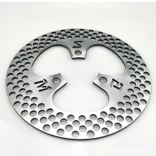 MBS brake disc 220 electric car calf War speed motorcycle 3-hole fixed disc brake disc aircraft sound front and rear modification