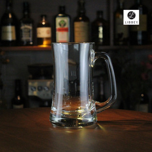 Libbey Lead-free Glass Beer Mug Imported Beer Mug with Handle Thickened Munich Draft Beer Mug