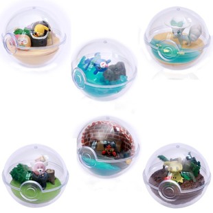 Pokemon 6 transparent ball small blind box catch baby box egg ornaments doll elf hand wholesale