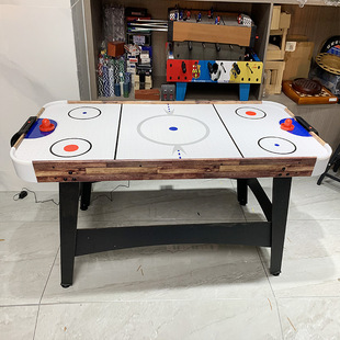 Electronic scoring double ice hockey machine adult children desktop ice hockey charging suspension game table ice hockey table toy