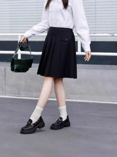2025 New Short Skirt for Middle and Large Girls Preppy Style Skirt Короткое Платье