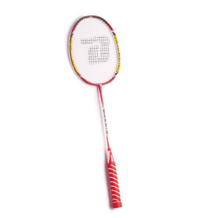[Give 3 Nylon Balls] Anti-Breaking Red Double Happiness Badminton Racket Aluminum Alloy Resistant High Elastic Adult Children