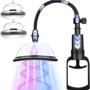 Foreign Trade Popular Adult Products Vacuum Toys Trolley Massage Breast Pump Vaginal Suction Plate Female Masturbation Device