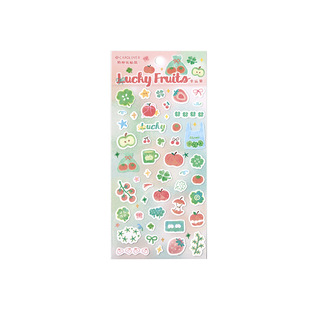 Letter Lovers Special Paper Decorative Stickers Gentle Sweet Dream Song Series Korean Fresh Hand Account DIY Material Stickers