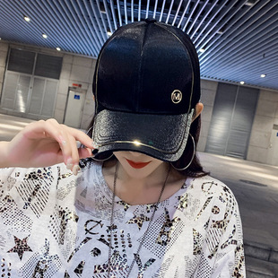 Hat Women's Korean-style Trendy Cap Letter Diamond All-match Internet Celebrity ins Spring and Summer Sunshade Sun Baseball Cap