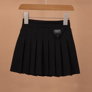 Summer Girls Skirt 2025 New Pleated Skirt Children's Fashionable Summer Versatile Short Skirt Girls Skirt