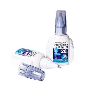 Painting and brushing dual-purpose correction fluid for students to use quick-drying large-capacity office stationery Xiaoziling correction fluid non-toxic correction fluid