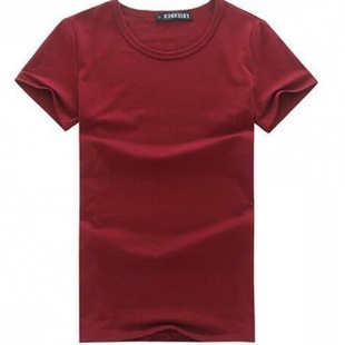 Stall Color Simple Short Shaft Men's Short-sleeved T-shirt T-shirt Blood White and Black Half-sleeved Thin Men's Shirt Short Clothes
