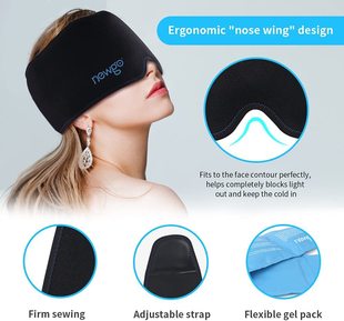 Migraine Relief Cap Горячие и холодные компрессы