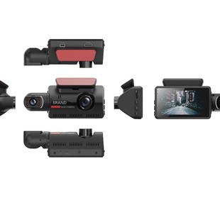 Customized High-Definition Rotating Lens Driving Recorder 360-Degree Rotatable Lens Dual-Recording Car Reversing Image