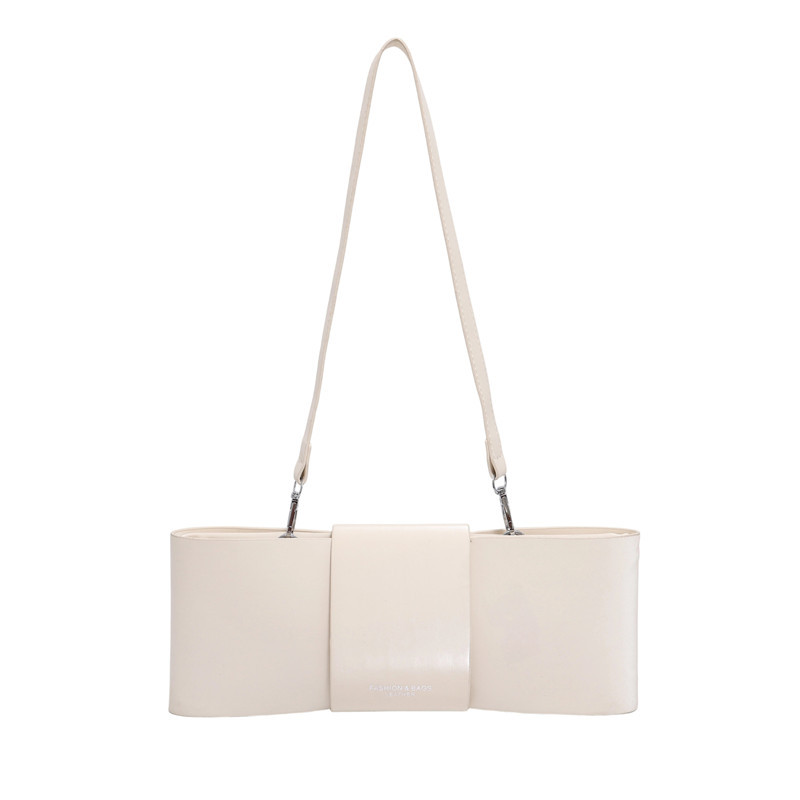Niche design minimalist baguette handbag for women, 2025 new trendy Korean style, versatile and fashionable shoulder bag/underarm bag.