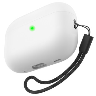 Применимо к новому защитному чехлу AirPods Pro 2 второго поколения Силиконовый ультратонкий 1,2 мм со шнурком