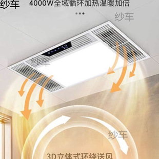 Floor Heating, Bath Heater, Lighting, Exhaust Fan, Integrated Bathroom Integrated Ceiling Bathroom Heater
