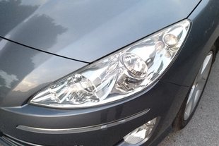 Подходит для Peugeot 408 Старая крышка фары 09-12 Peugeot 408 крышка фары корпус лампы прочный не желтый