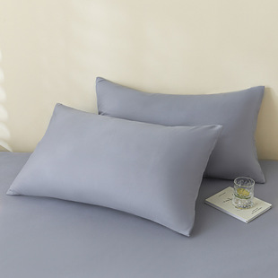 Japanese-style solid color wash cotton bed hat insulation pad mattress protector single-piece single-product bedspread three-piece wholesale