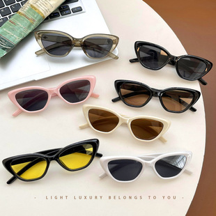 Children's new sunglasses simple frame color men and women treasure Han Feng ins round frame sunglasses clear travel style