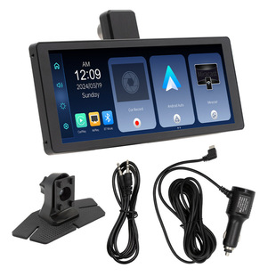 10,26-дюймовый беспроводной портативный экран carplay 4K передняя и задняя двойная запись видеорегистратор портативный автомобильный интеллектуальный экран