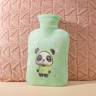 Winter thick water injection hot water bag cartoon creative student hand warmer cute belly explosion-proof warm water bag wholesale