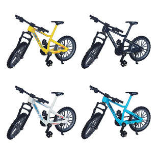 Finger bicycle simulation alloy bicycle model downhill mountain bike creative gift ornaments cross-border toys New