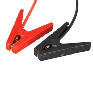 12V-24V High Power Cigarette Lighter Plug Fish Clamp Line 12AWG with Crocodile Clamp to Battery Start Clamp Socket