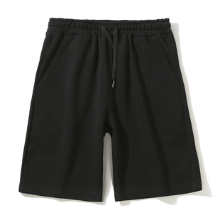 240g five pants casual sports cotton shorts men and women Joker loose pants solid color simple explosions wholesale summer
