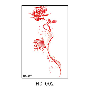 Autumn and Winter New in stock Retro Butterfly Tattoo Sticker Super White Fresh Waterproof Tattoo Sticker Advanced Sense Ins