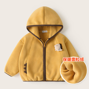 Right European children's cotton-padded jacket winter girls cotton-padded New Year's Eve baby red coat New Year clothes boys coat