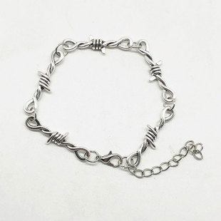 Ins Trendy Brand Bramble Bracelet Unisex Cool Hip Hop Gothic Punk Hand Jewelry Wholesale