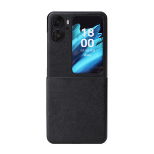 Подходит для OPPO Find N2 Flip чехол для телефона Find N3Flip защитный чехол складной экран с рисунком личи шпон