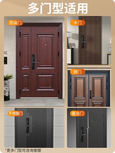 Suning Selected Rongli Fingerprint Password Lock Home Door Lock Security Door Smart Lock Wooden Door Electronic Lock Door 866Y