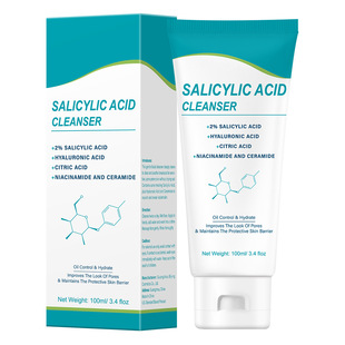 Salicylic Acid Acne Cleanser Deep Cleansing Oil Control Brightening Nicotinamide Cleanser Amino Acid Cleansing Foam