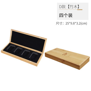 Lighter Packaging Box Bamboo Wooden Box Collection Storage Box Lighter Box Display Box Commemorative Gift Lighter Collection Box