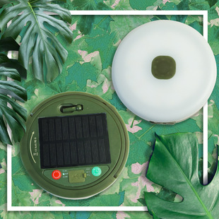 Cross-border LED small size solar string lighting emergency lights outdoor waterproof tent camping lights can be stored string lights