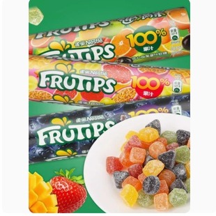 Xu Fuji Fun Man Fruit Xu Fuji Flower Heart Miscellaneous Fruit Love Mystery Tropical Blackcurrant Juice Gummy Snacks