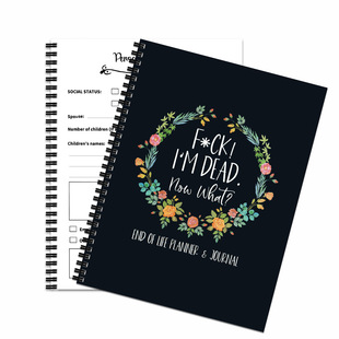 Cross-border New In Case I Go Missing Binder End of Life Planner Emergency Binder