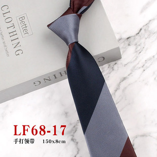 Khakis Coffee Brown Dress Business Casual Hand Tie Men's British Italian Vintage Striped Plaid Dot