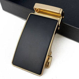 in stock network explosions men's automatic buckle head high-grade alloy letter buckle head belt 35mm belt buckle accessories
