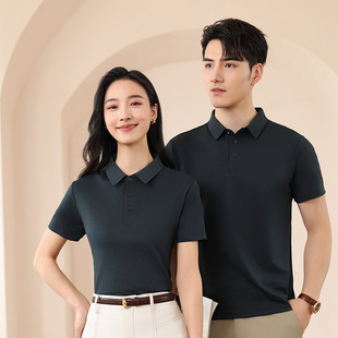 7A antibacterial non-music strip 175g explosive polo shirt overalls short sleeve t-shirt custom printed logo embroidered cultural shirt