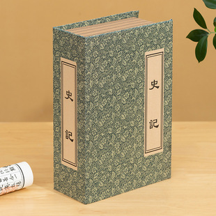 Мягкие книги в китайском стиле, античная линия украшения, имитация книги, модельный кабинет