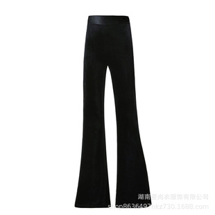Autumn and winter gold velvet body suit dance suit instructor etiquette catwalk training suit V-neck one-piece slim multi-color optional