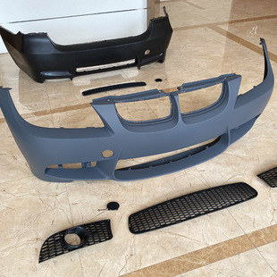 Suitable for Bmw 3 Series Post-Surgery Surround E90Lci Modified M3 Large Surround Pp Front Bumper and Rear Bumper Assembly Kit