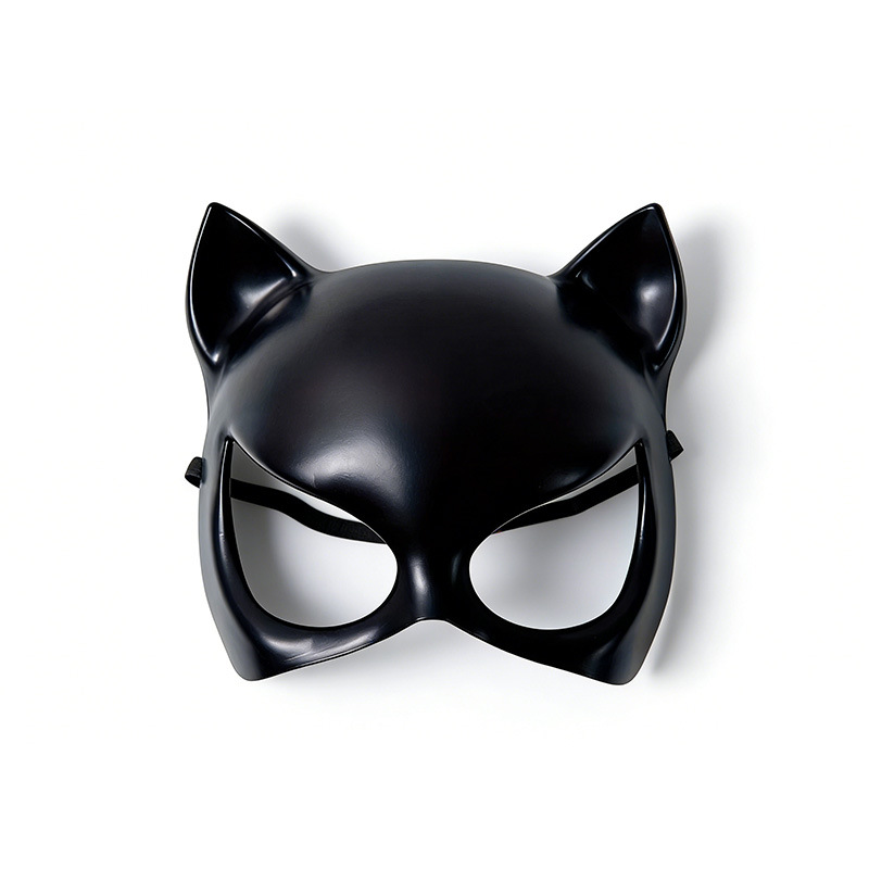 Halloween Cosplay Cat Girl Mask, Role-Playing Realistic Cat Ears, Costume Stage Makeup Party Accessory
